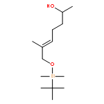 5-Hepten-2-ol, 7-[[(1,1-dimethylethyl)dimethylsilyl]oxy]-6-methyl-, (E)-(±)-