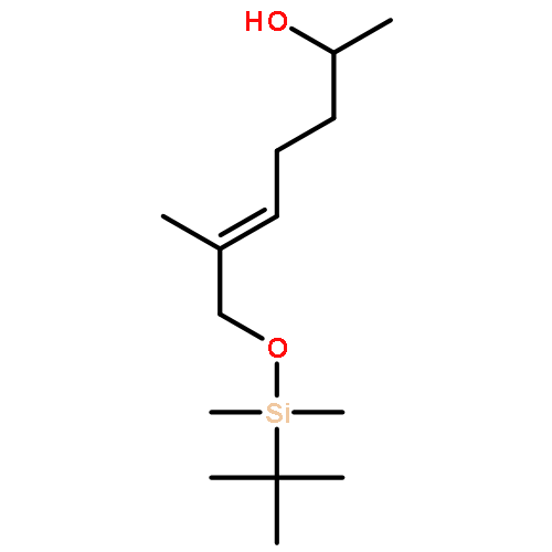 5-Hepten-2-ol, 7-[[(1,1-dimethylethyl)dimethylsilyl]oxy]-6-methyl-, (E)-(±)-