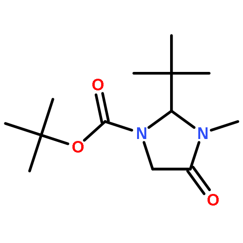 (R)-tert-Butyl 2-(tert-butyl)-3-methyl-4-oxoimidazolidine-1-carboxylate