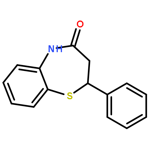 1,5-Benzothiazepin-4(5H)-one, 2,3-dihydro-2-phenyl-, (R)-