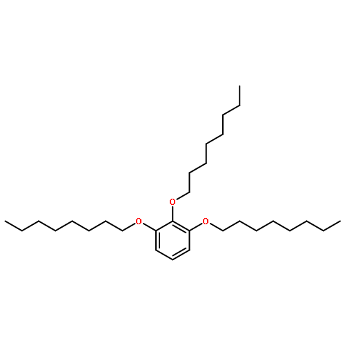 Benzene, 1,2,3-tris(octyloxy)-