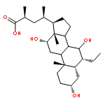 (2S,4R)-4-[(3R,5S,6R,7R,8R,9S,10S,12S,13R,14S,17R)-6-ethyl-3,7,12-trihydroxy-10,13-dimethyl-2,3,4,5,6,7,8,9,11,12,14,15,16,17-tetradecahydro-1H-cyclopenta[a]phenanthren-17-yl]-2-methylpentanoic acid