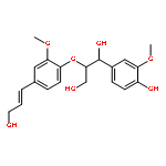 1,3-Propanediol,1-(4-hydroxy-3-methoxyphenyl)-2-[4-(3-hydroxy-1-propen-1-yl)-2-methoxyphenoxy]-