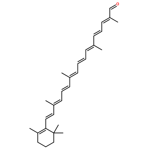 2,4,6,8,10,12,14,16-Heptadecaoctaenal,2,6,11,15-tetramethyl-17-(2,6,6-trimethyl-1-cyclohexen-1-yl)-,(2E,4E,6E,8E,10E,12E,14E,16E)-