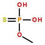 O-methyl dihydrogen thiophosphate