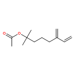 7-Octen-2-ol,2-methyl-6-methylene-, 2-acetate