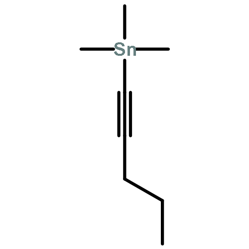 Stannane, trimethyl-1-pentynyl-