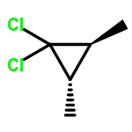 Cyclopropane, 1,1-dichloro-2,3-dimethyl-, trans-