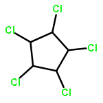 CYCLOPENTANE, 1,2,3,4,5-PENTACHLORO-