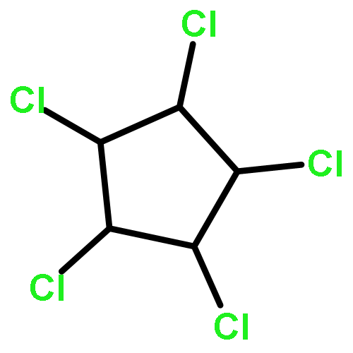 CYCLOPENTANE, 1,2,3,4,5-PENTACHLORO-