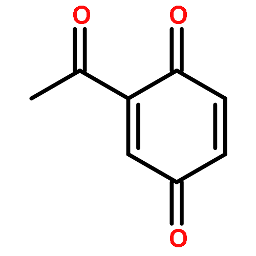 2,5-Cyclohexadiene-1,4-dione, 2-acetyl-