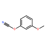 Cyanic acid, 3-methoxyphenyl ester