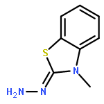 2-Hydrazono-3-methyl-2,3-dihydrobenzo[d]thiazole