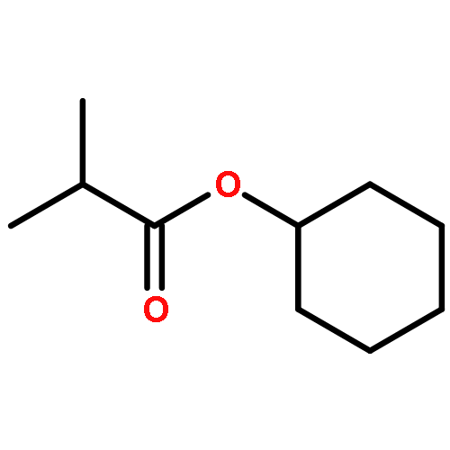 Propanoic acid,2-methyl-, cyclohexyl ester