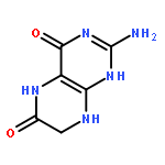 4,6-Pteridinedione,2-amino-1,5,7,8-tetrahydro-(8CI,9CI)