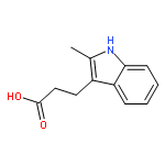 1H-Indole-3-propanoicacid, 2-methyl-