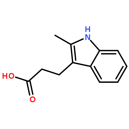 1H-Indole-3-propanoicacid, 2-methyl-