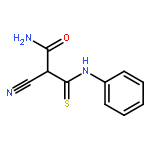 Propanamide, 2-cyano-3-(phenylamino)-3-thioxo-