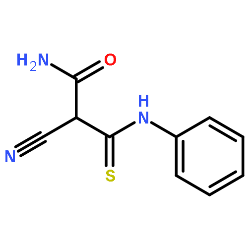 Propanamide, 2-cyano-3-(phenylamino)-3-thioxo-