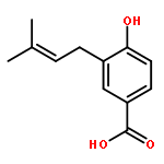 4-Hydroxy-3-prenylbenzoic Acid