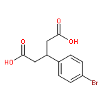 3-(4-Bromophenyl)pentanedioic acid