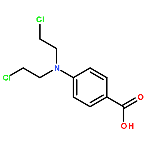 Benzoic acid,4-[bis(2-chloroethyl)amino]-