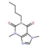 1H-Purine-2,6-dione,1-butyl-3,7-dihydro-3,7-dimethyl-