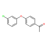 Ethanone, 1-[4-(3-chlorophenoxy)phenyl]-