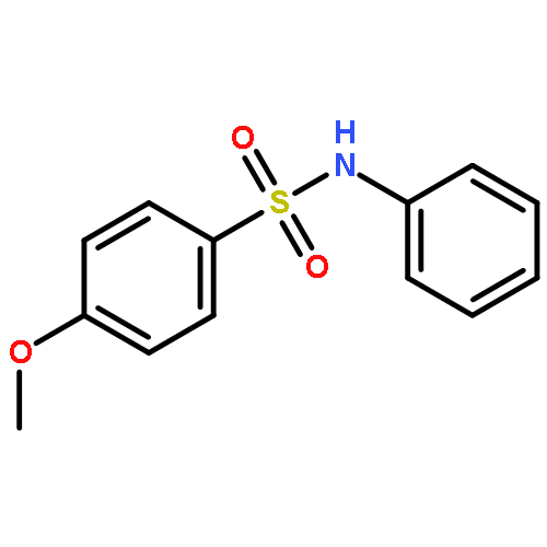 Benzenesulfonamide, 4-methoxy-N-phenyl-