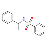 N-(1-phenylethyl)benzenesulfonamide