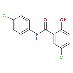 5-chloro-N-(4-chlorophenyl)-2-hydroxy-benzamide