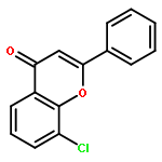 4H-1-Benzopyran-4-one, 8-chloro-2-phenyl-