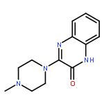 3-(4-methyl-1-piperazinyl)-2(1H)-Quinoxalinone