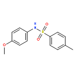 Benzenesulfonamide,N-(4-methoxyphenyl)-4-methyl-