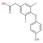 Benzeneacetic acid,4-(4-hydroxyphenoxy)-3,5-diiodo-