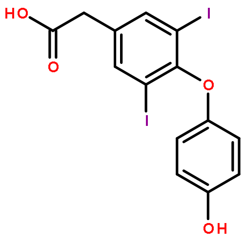 Benzeneacetic acid,4-(4-hydroxyphenoxy)-3,5-diiodo-