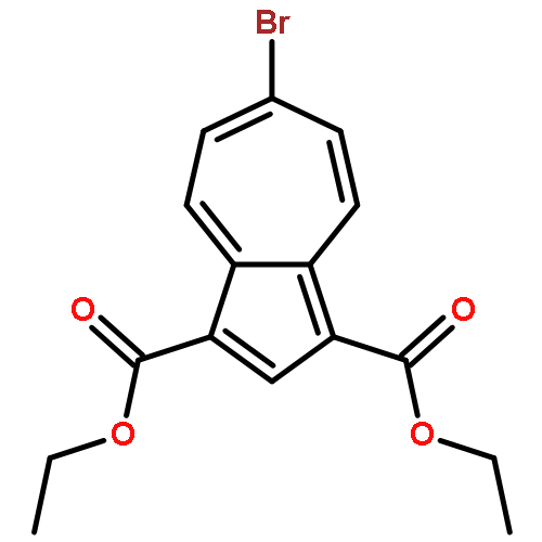 1,3-Azulenedicarboxylicacid, 6-bromo-, 1,3-diethyl ester