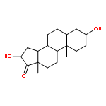 (3beta,5alpha,16beta)-3,16-Dihydroxyandrostan-17-one