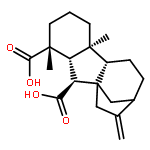 Gibbane-1,10-dicarboxylicacid, 1,4a-dimethyl-8-methylene-, (1a,4aa,4bb,10b)- (9CI)