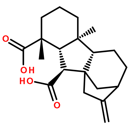 Gibbane-1,10-dicarboxylicacid, 1,4a-dimethyl-8-methylene-, (1a,4aa,4bb,10b)- (9CI)