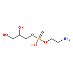 2-Aminoethyl (2,3-dihydroxypropyl) hydrogen phosphate