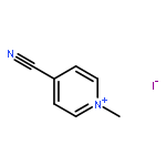 Pyridinium,4-cyano-1-methyl-, iodide (1:1)