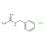 Guanidine, (phenylmethyl)-, monohydrochloride