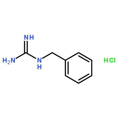 Guanidine, (phenylmethyl)-, monohydrochloride