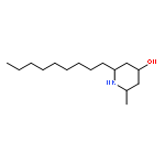 4-Piperidinol,2-methyl-6-nonyl-, (2R,4S,6S)-