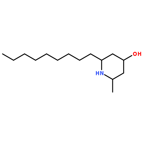 4-Piperidinol,2-methyl-6-nonyl-, (2R,4S,6S)-