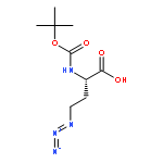 Butanoic acid, 4-azido-2-[[(1,1-dimethylethoxy)carbonyl]amino]-, (S)-