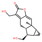 Cycloprop[2,3]indeno[5,6-b]furan-2(4H)-one,4a,5,5a,6,6a,6b-hexahydro-3,5-bis(hydroxymethyl)-6b-methyl-,(4aS,5R,5aS,6aR,6bS)-