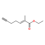 2-Hepten-6-ynoic acid, 2-methyl-, ethyl ester, (E)-