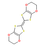 1,3-Dithiolo[4,5-b][1,4]dioxin,2-(5,6-dihydro-1,3-dithiolo[4,5-b][1,4]dioxin-2-ylidene)-5,6-dihydro-